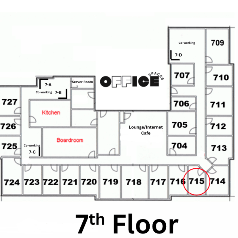 Private Office #715 - Window Office