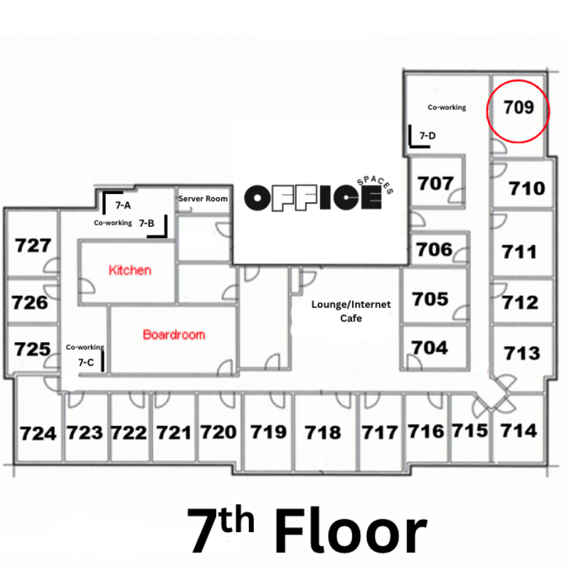 Private Office #709 - Window Office