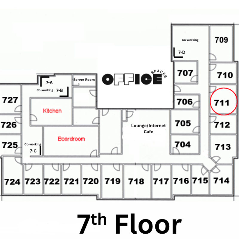 Private Office #711 - Window Office