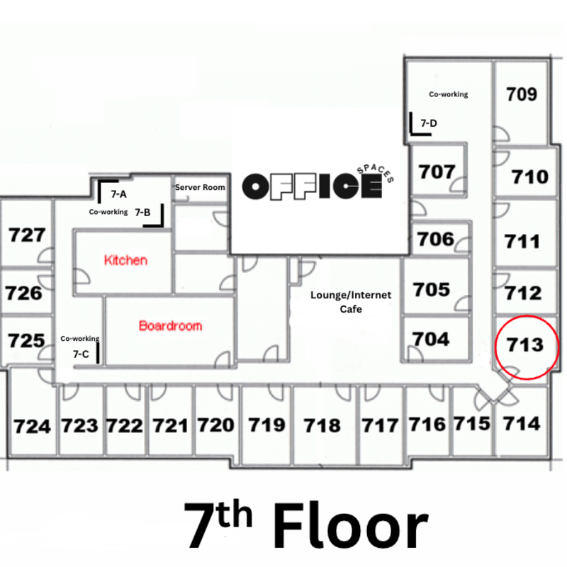 Private Office #713 - Window Office