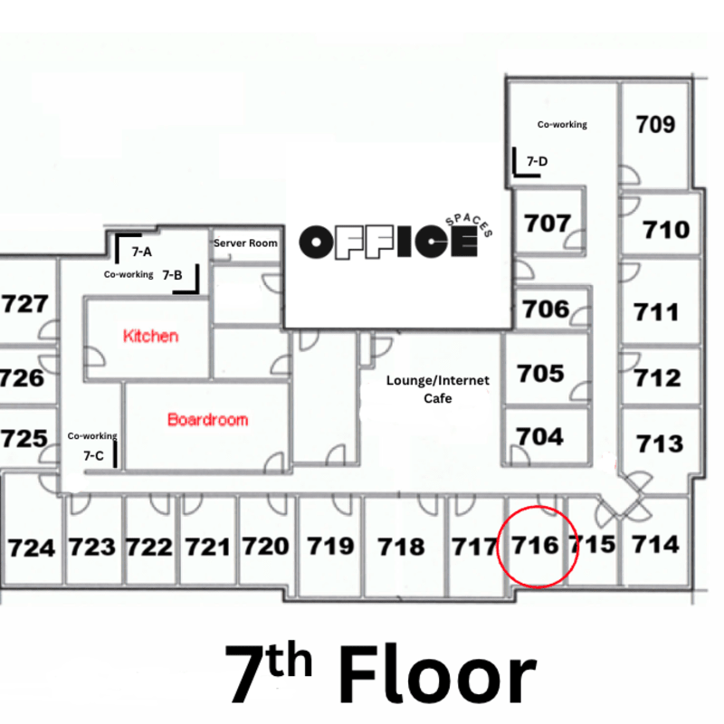 Private Office #716 - Window Office