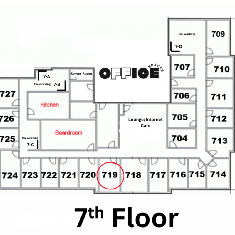 Private Office #719 - Window Office