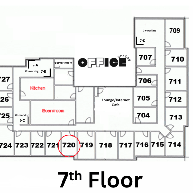 Private Office #720 - Window Office