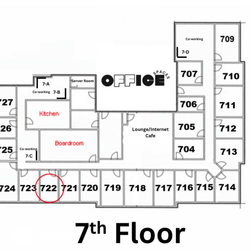 Private Office #722 - Window Office