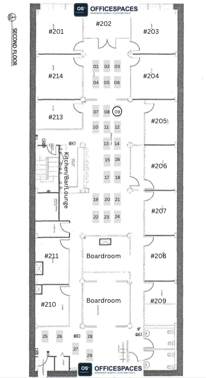 Workstation # 9 - 24/7 Access - Monthly