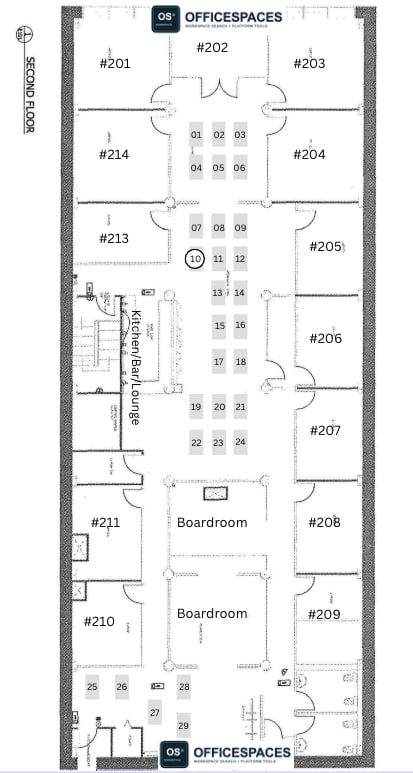Workstation # 10- 24/7 Access - Monthly