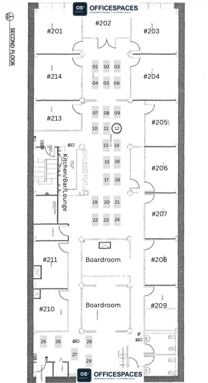 Workstation # 12 - 24/7 Access - Monthly