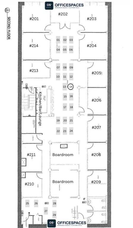 Workstation # 14- 24/7 Access - Monthly