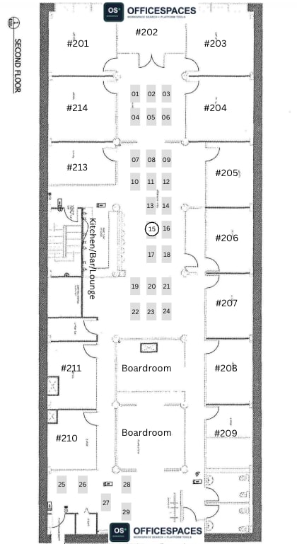 Workstation # 15 - 24/7 Access - Monthly