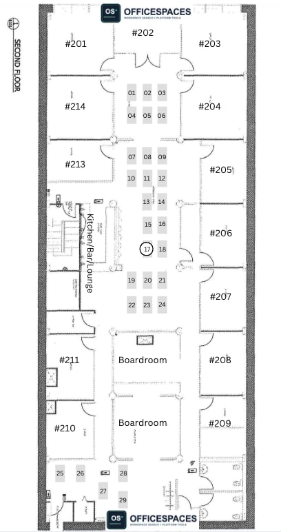 Workstation # 17 - 24/7 Access - Monthly