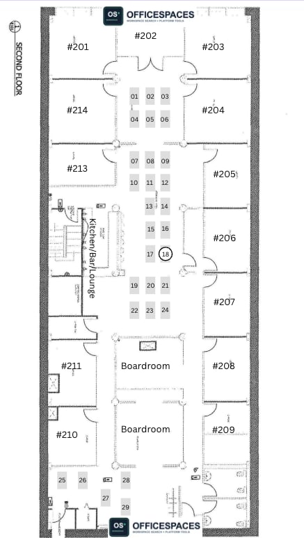 Workstation # 18 - 24/7 Access - Monthly