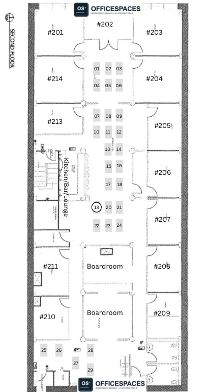 Workstation # 19 - 24/7 Access - Monthly