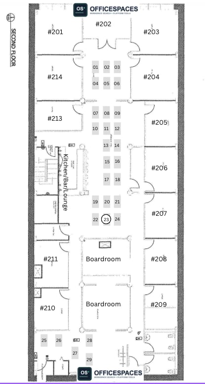 Workstation # 23 - 24/7 Access - Monthly
