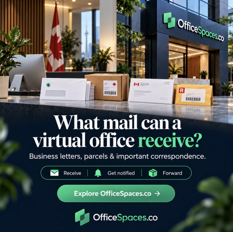 What Mail Can a Canadian Virtual Office Receive?