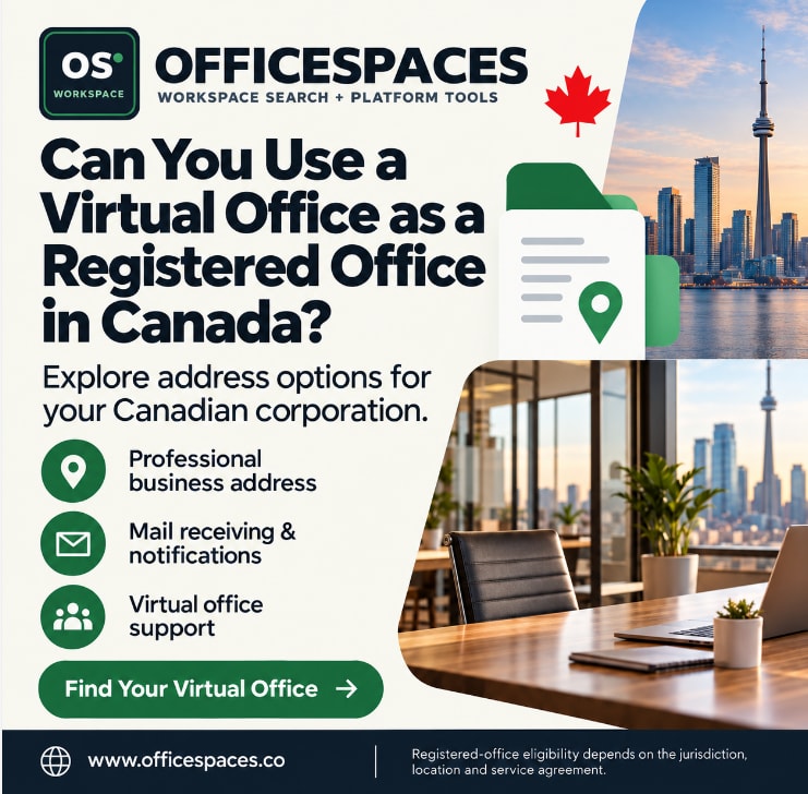 Can You Use a Virtual Office as a Registered Office in Canada?