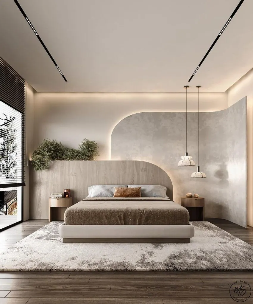 bed room interior