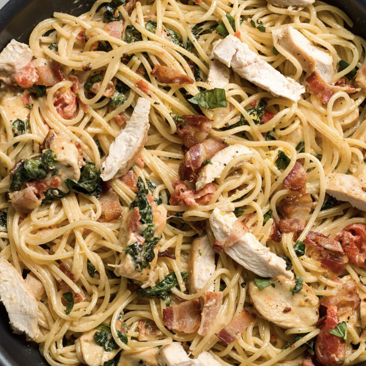 Hearty Tuscan Chicken Pasta