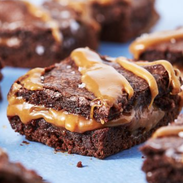 Salted Caramel Brownies