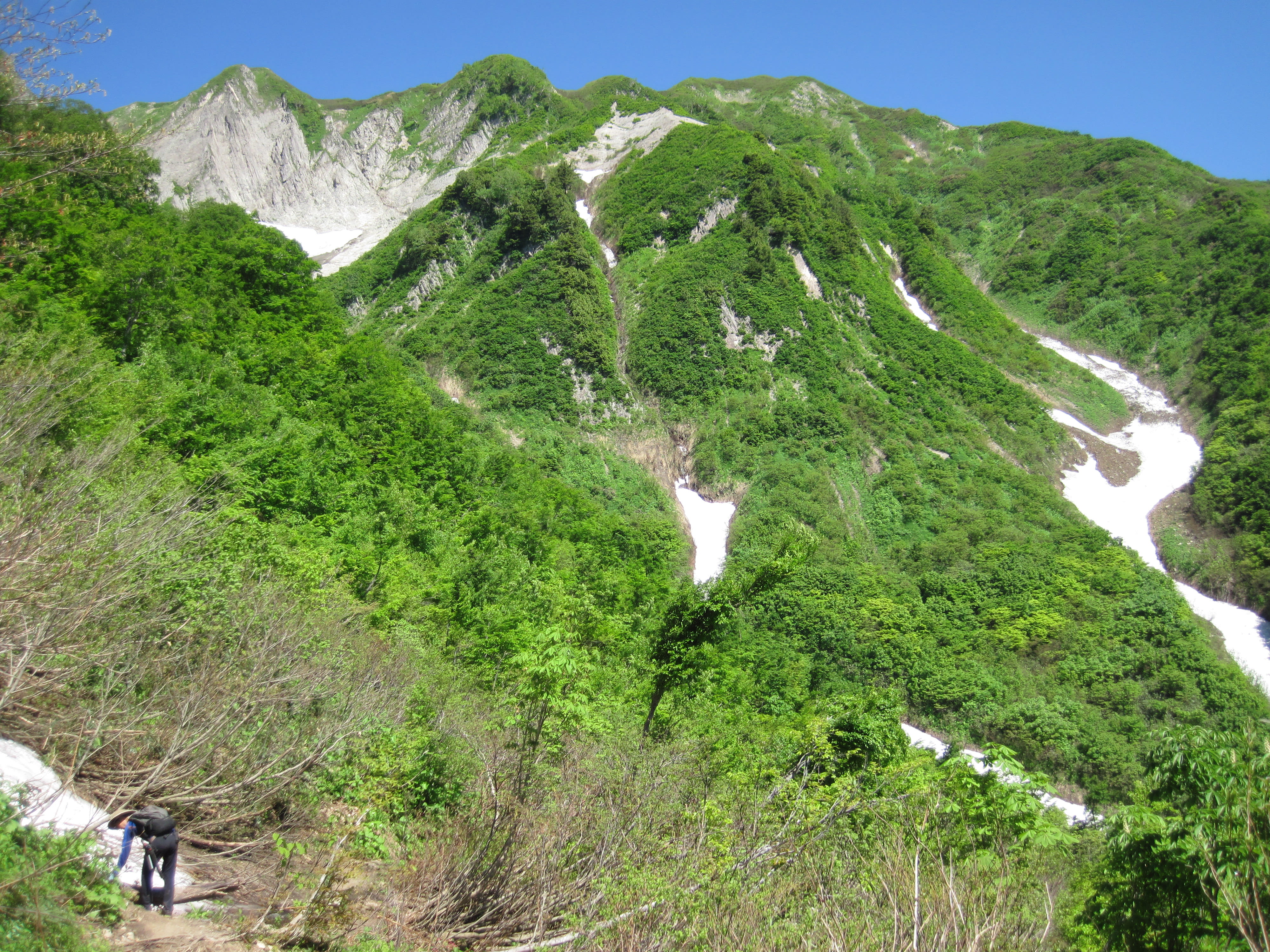 五 頭 連山