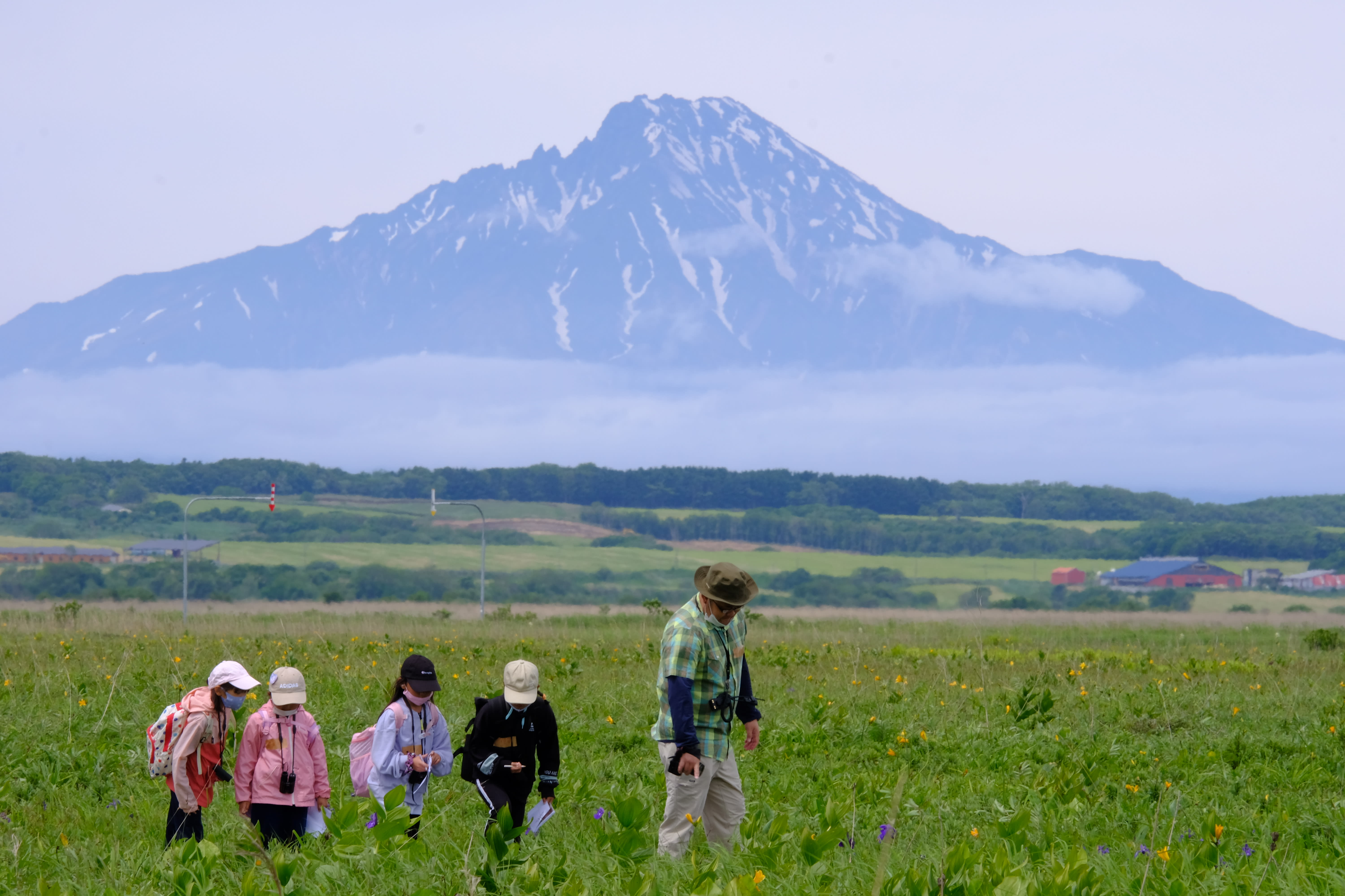 사로베쓰·사로베쓰 습원의 데크 길 자연 가이드 투어 일본의 국립공원