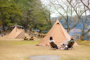 Camping at Miike Camp Village