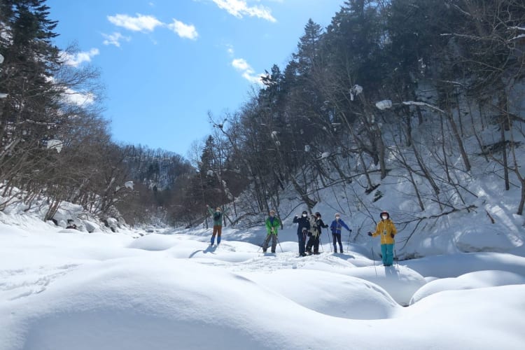 定山溪雪地健行之旅