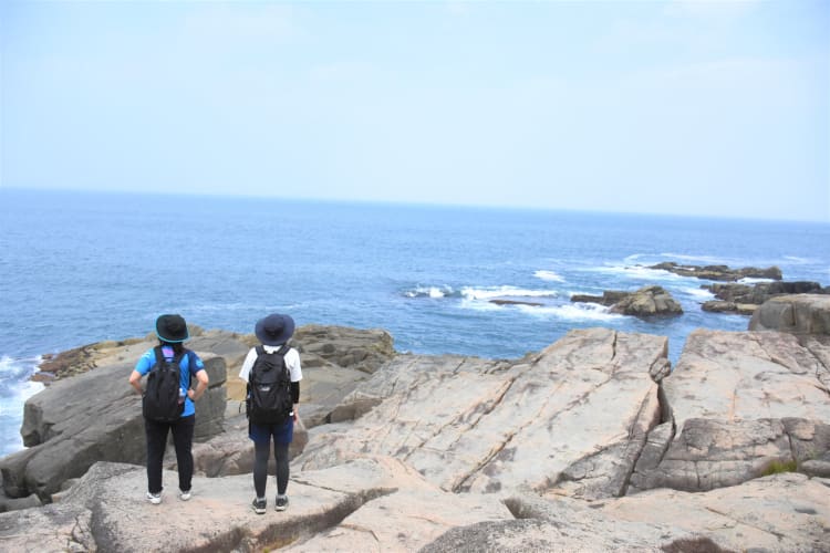 Therapeutic Coastal Walk in Samuraihama, Kuji