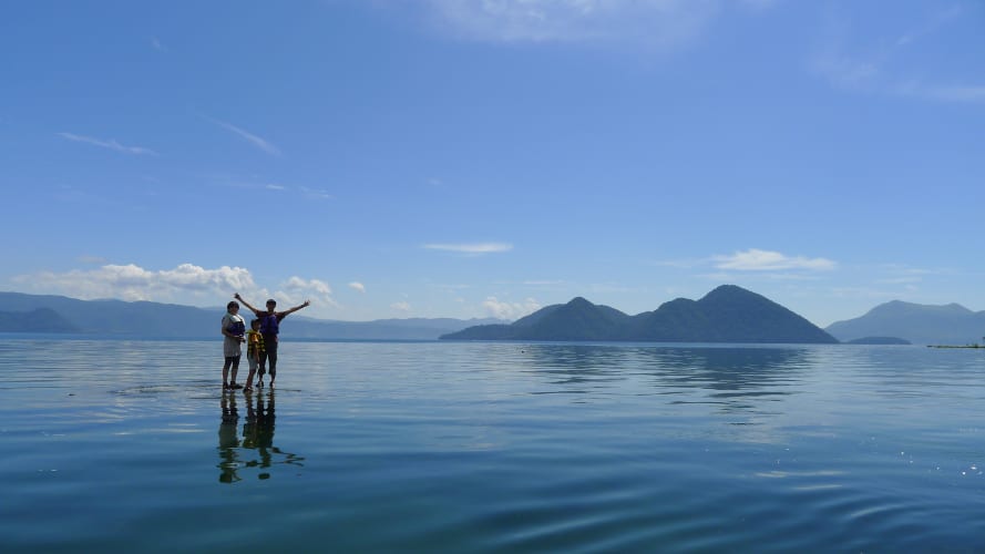 Tour Lake Toya by Canoe and Kayak