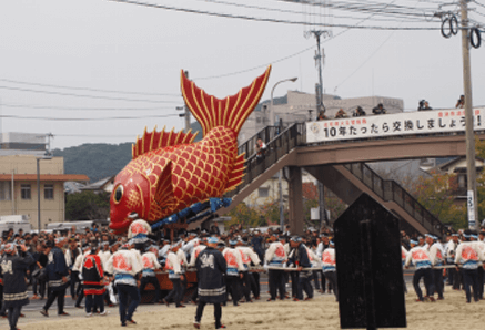 lễ hội Karatsu Kunchi ở tỉnh Saga