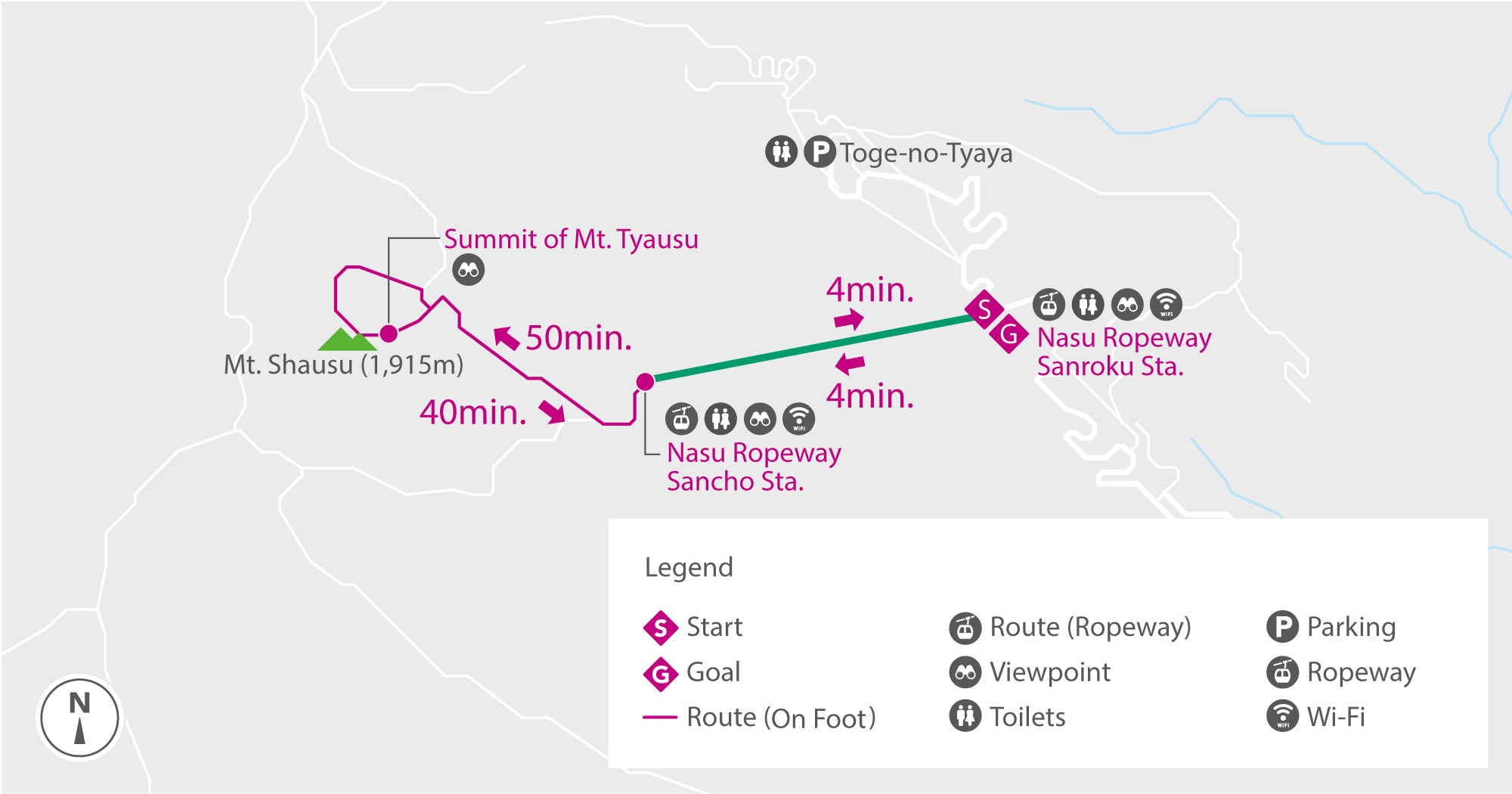 Mount Nasu Hiking Trail National Parks Of Japan