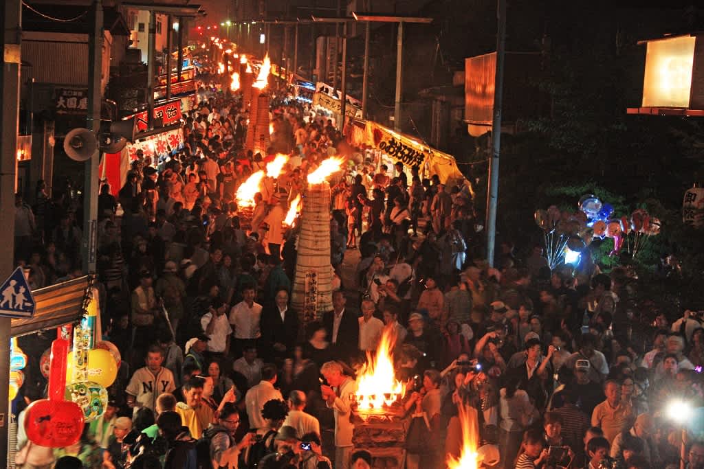 A Japanese Festival of Fire and Spirits - The New York Times