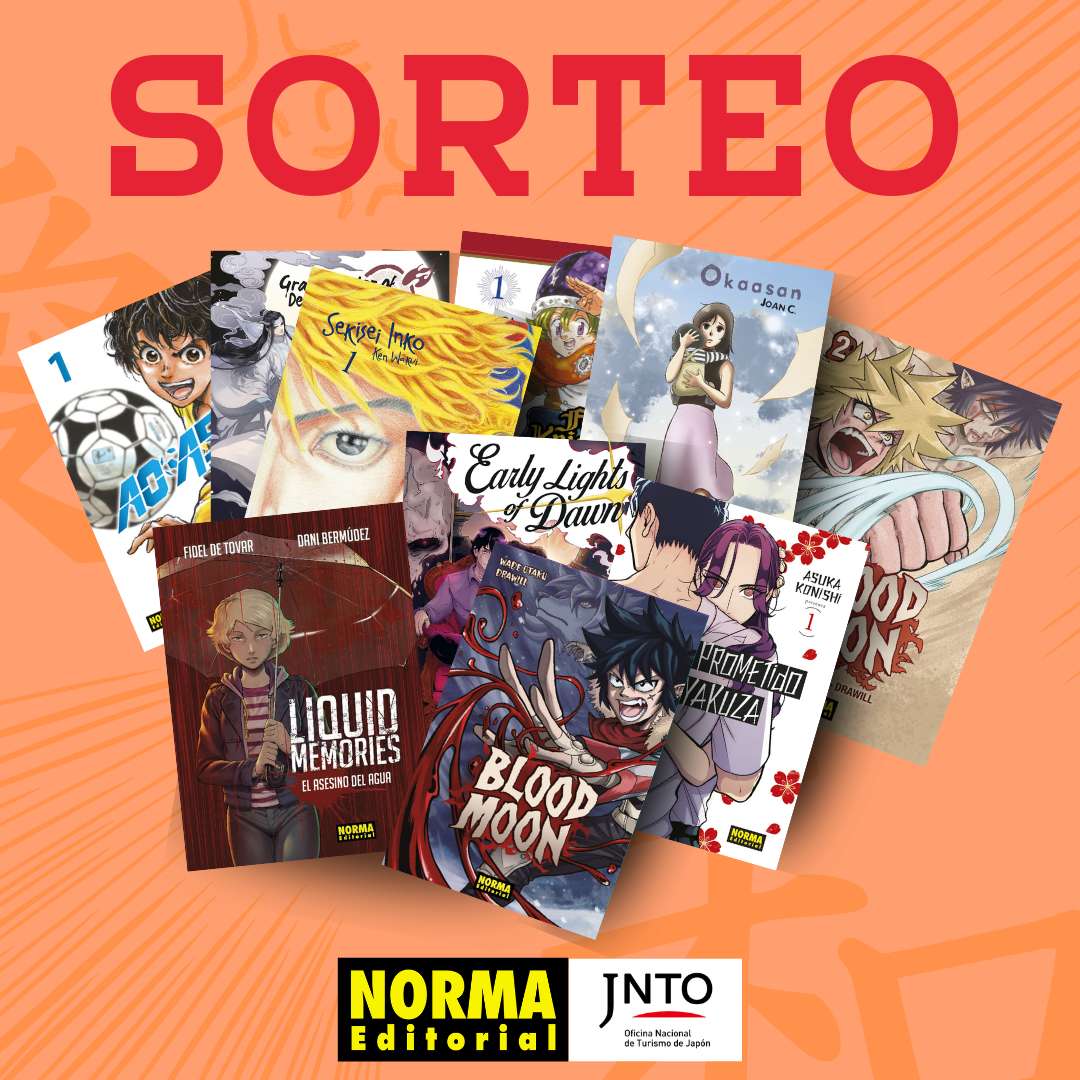 Sorteo! Participa y gana un pack mangas con la de Turismo y Norma Editorial