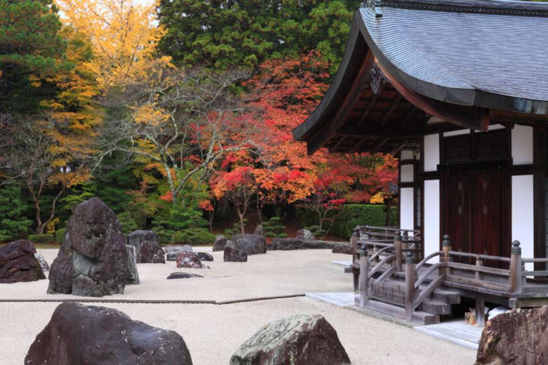 Stone garden (Kongobuji Temple