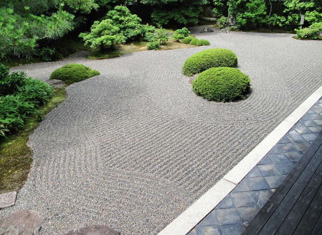 Zen garden of Shunkoin Temple