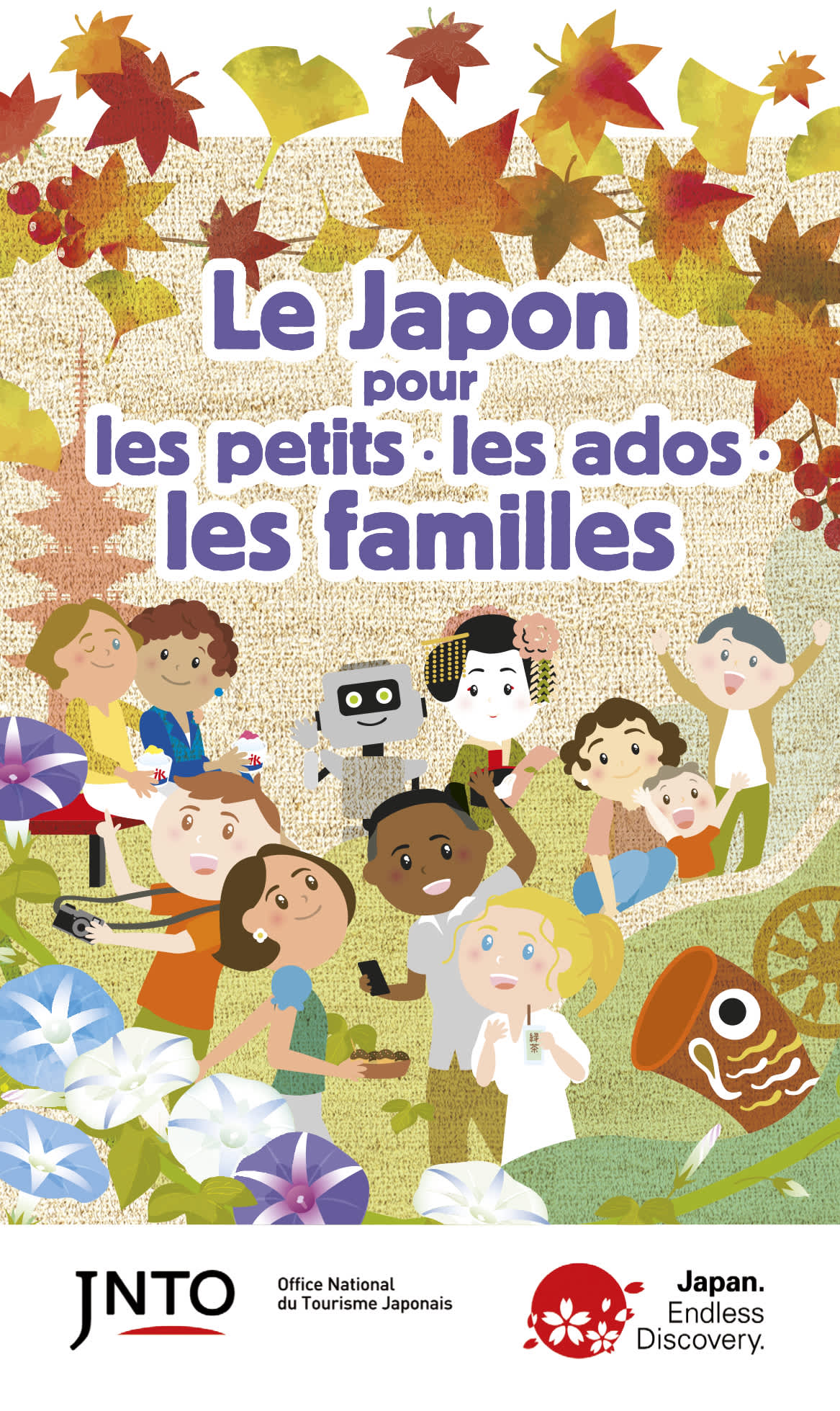 voyage japon famille brochure couverture
