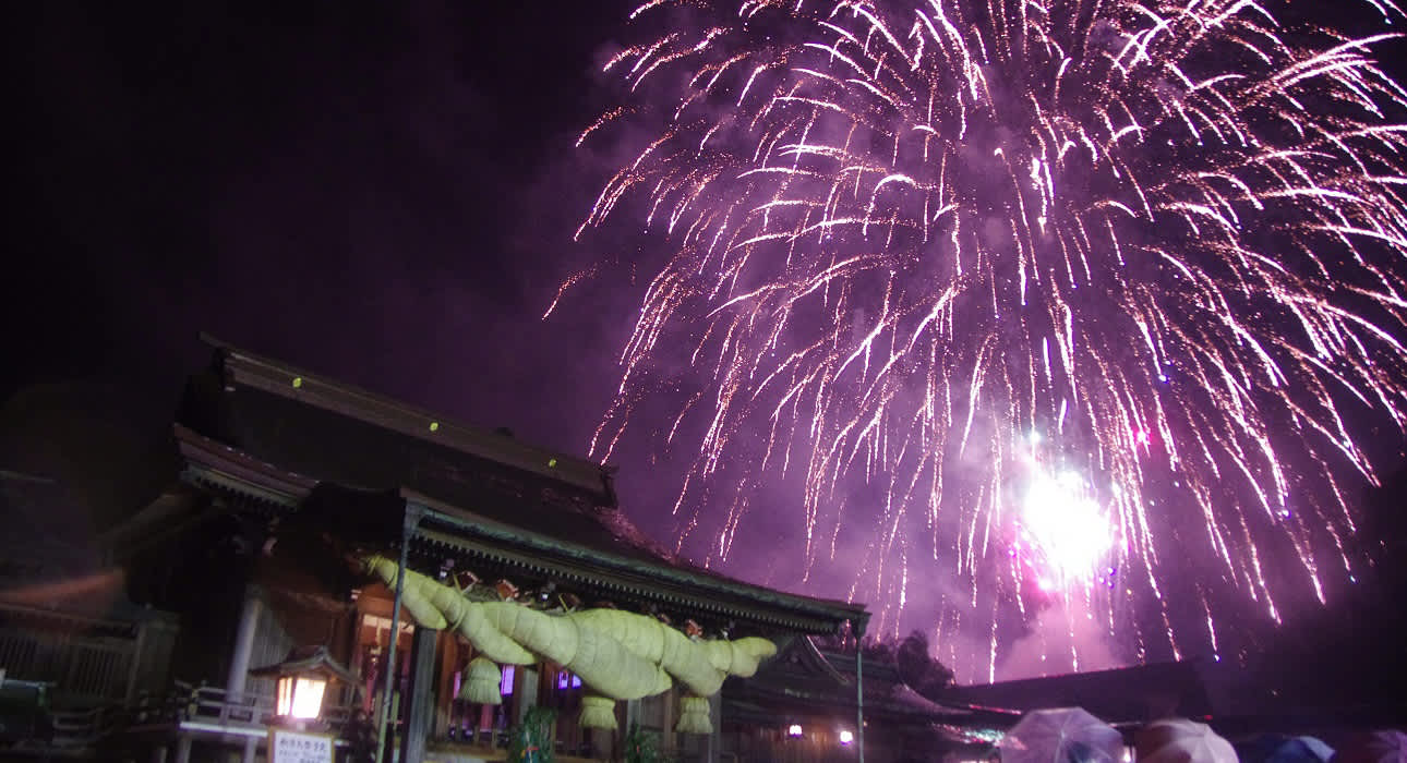 Great fireworks on the sky