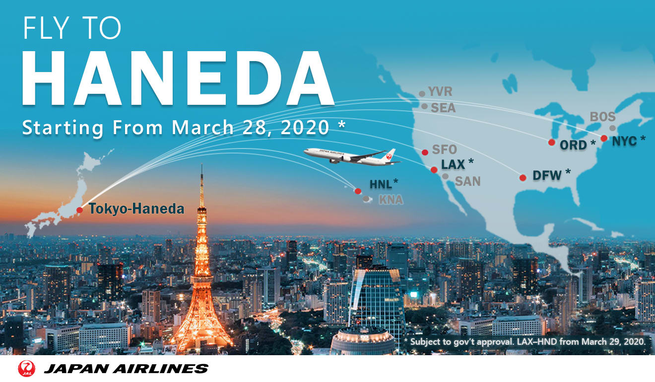 Japan Airlines New Nonstops Bring You Closer To Tokyo In 2020