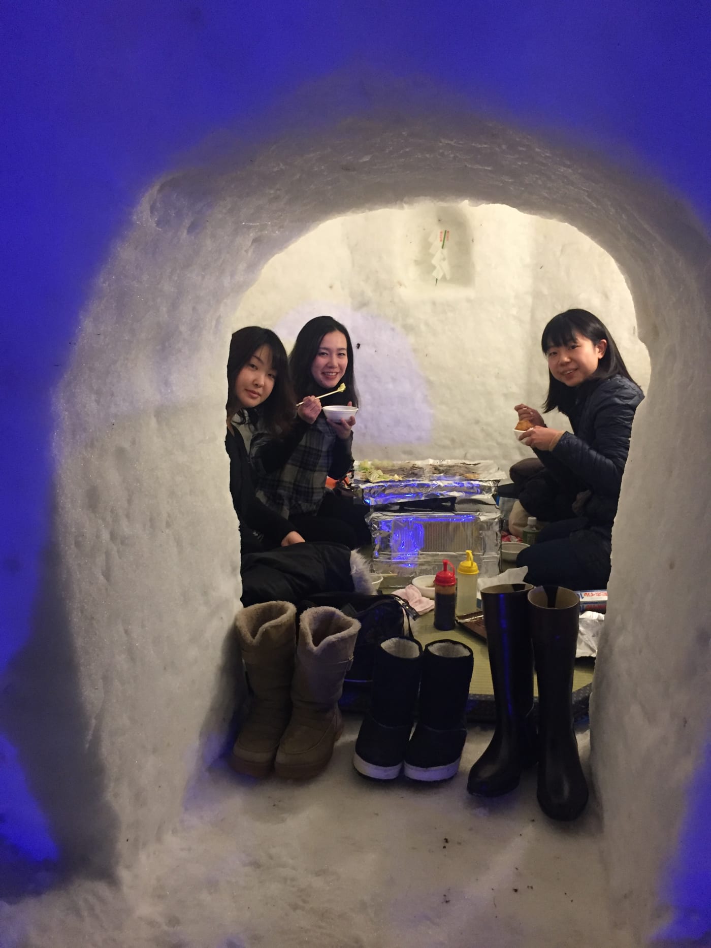 Illuminated Snow Huts In A Winter Wonderland Experiences In Japan