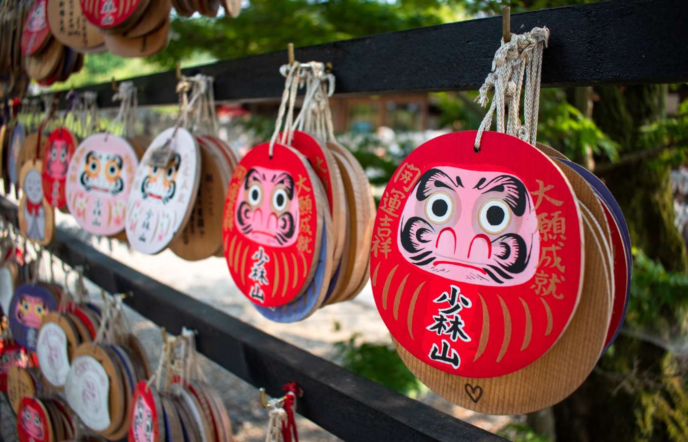 Hime Daruma Dolls, Matsuyama, Shikoku, Japan