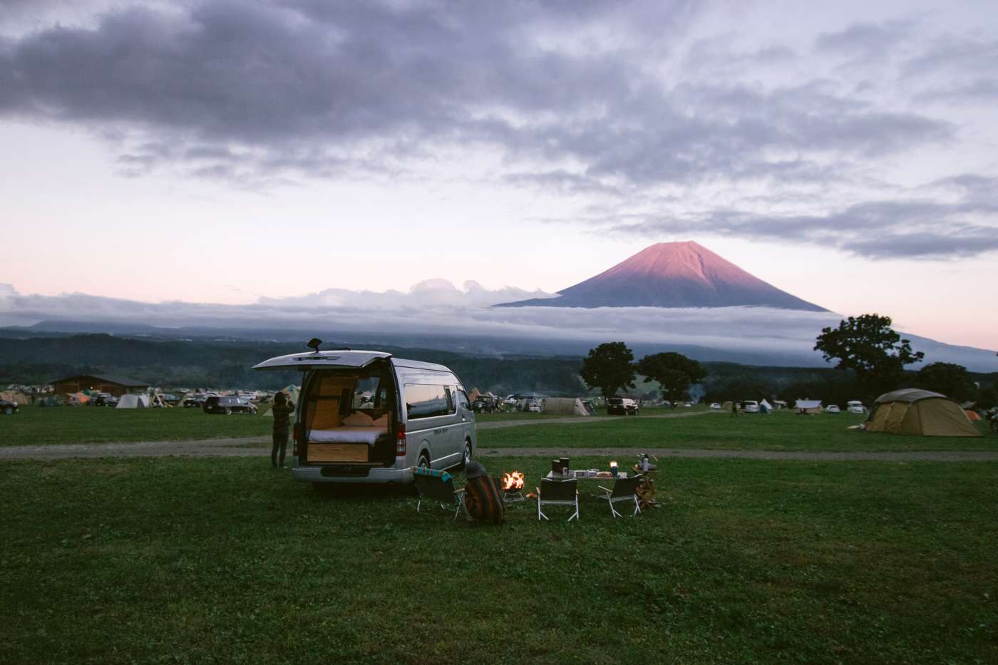 camping trips japan