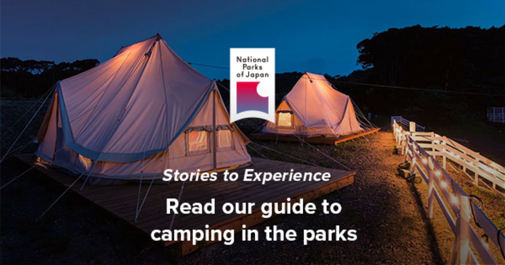 Camping in Japan's National Parks National Parks of Japan