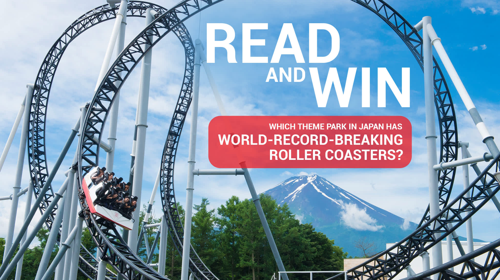 unique theme parks japan read and win