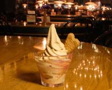 ice-cream in the Kitaichi Hall in the No. 3 Building, which is housed in a former herring warehouse