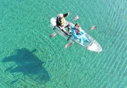 Kayak Kristal untuk Menikmati Kejernihan Sungai Niyodo