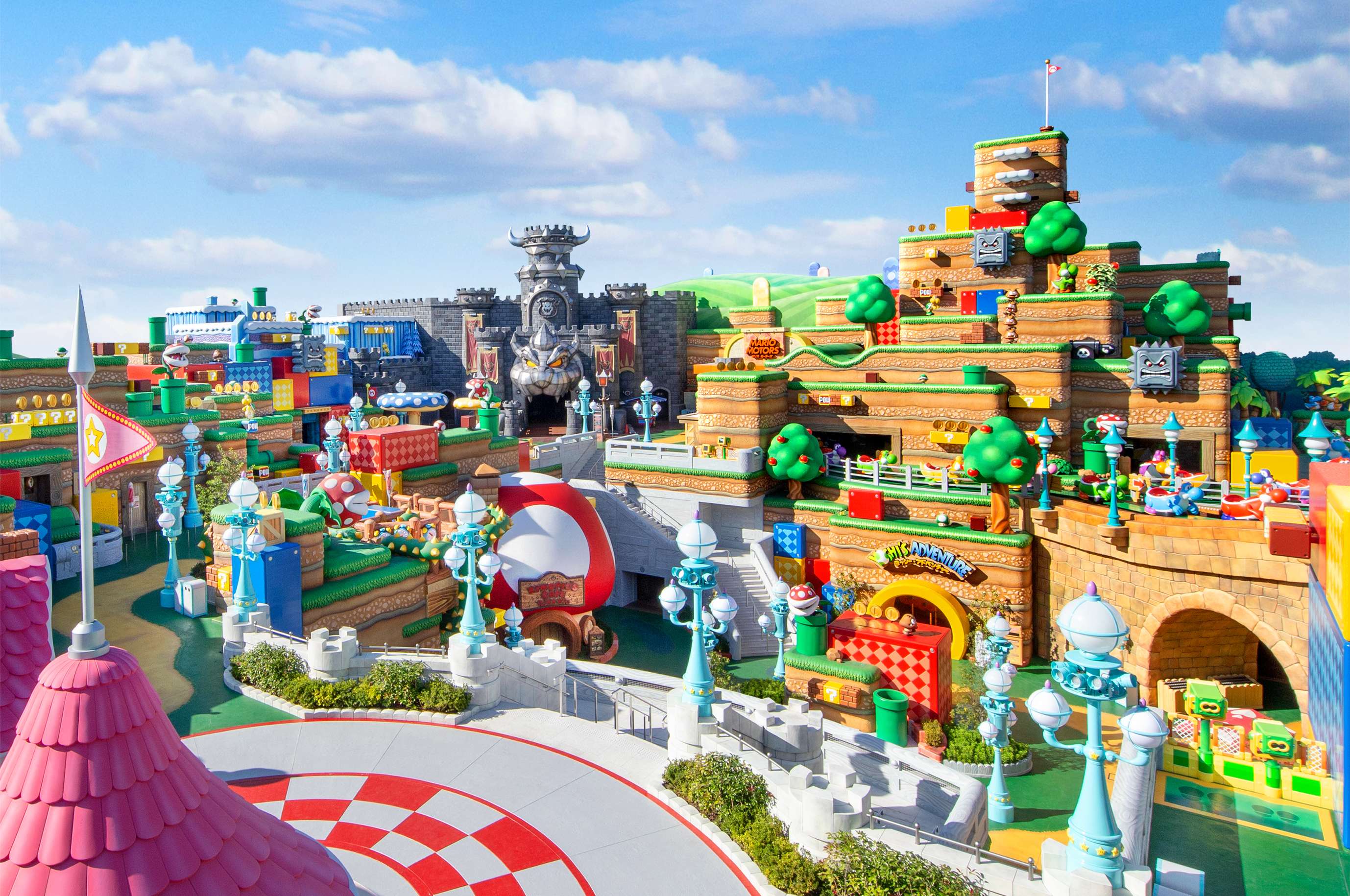 Japan Sehenswürdigkeiten: Super Nintendo World eröffnet am 4. Februar 2021  in den Universal Studios Osaka