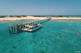 The beach in Okinawa Island groups