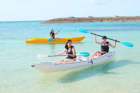 sea kayaking in Okinawa