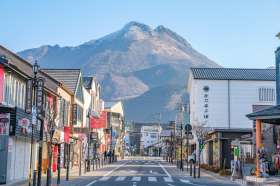 a portion of yufuin town