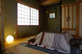 tatami room at ezura farm