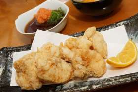 deep-fried monkfish